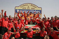 【ダカール・ラリー2006】元スキーチャンピオン優勝で三菱6連覇・通算11勝目を手に入れる！（後編）の画像