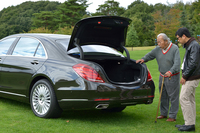 トランクルームは、オプションを持たない標準車で500リッターの容量が確保される。
    