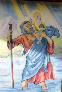 これが聖クリストフォロス。