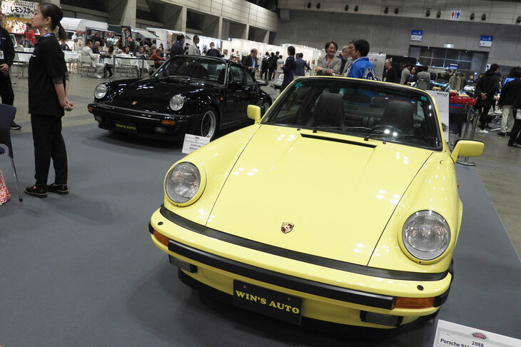 WINS AUTOの出展ブースの様子。