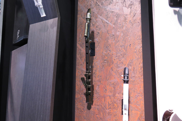 第45回東京モーターショーのヤマハブースの様子。