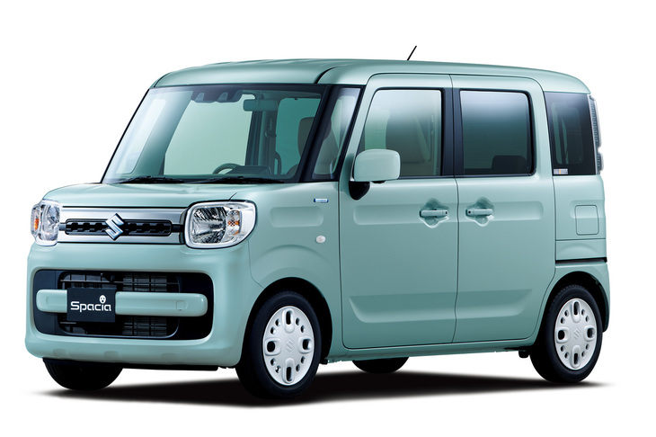 目下スズキの軽で最も売れている「スペーシア」。2020年度の販売台数は14万5319台で、軽乗用車銘柄別ランキングの2位（1位は「ホンダN-BOX」の19万7900台）。