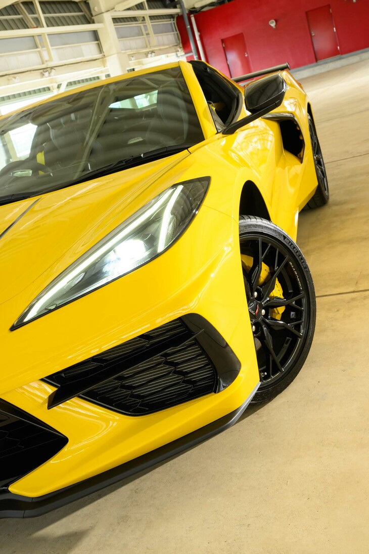 シボレー・コルベット イエロージャケットエディション（写真：ゼネラルモーターズ・ジャパン）