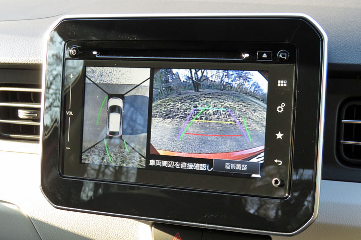 スズキ・イグニス ハイブリッドMZ（モニター）