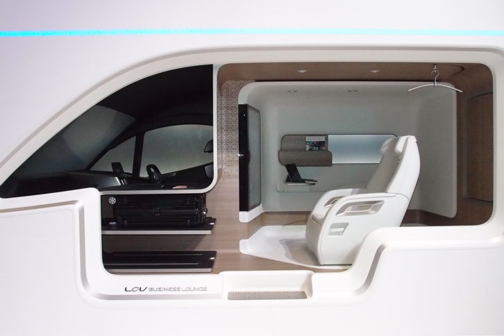 トヨタ車体LCVビジネスラウンジ コンセプト（インテリア）