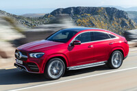 ドイツのプレミアムブランドの間では、クーペSUVは特殊なモデルではない。写真は「メルセデス・ベンツGLEクーペ」。