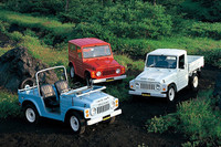 欧州仕様の初代「ジムニー」（1977年モデル）。
