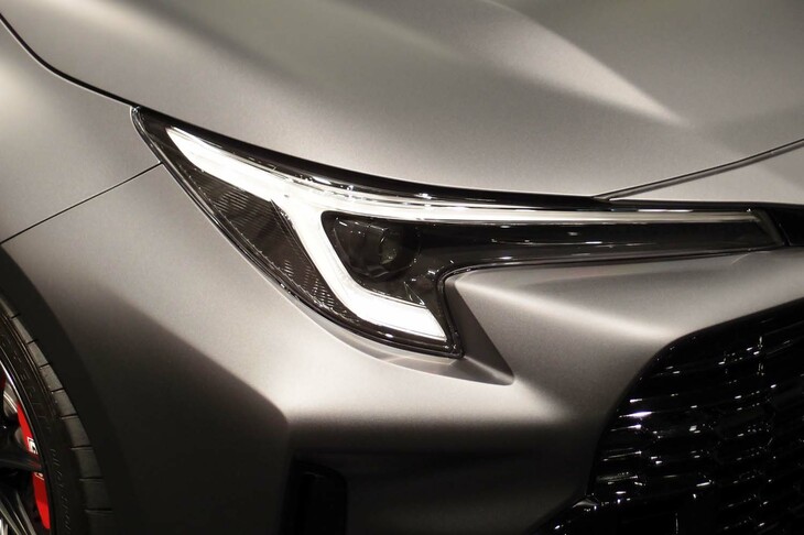 トヨタGRカローラ モリゾウエディション（ヘッドランプ）