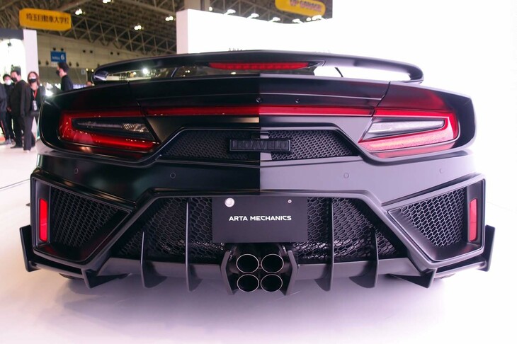 ホンダNSX＜ARTA MECHANICS LEGAVELO＞（リアまわり）