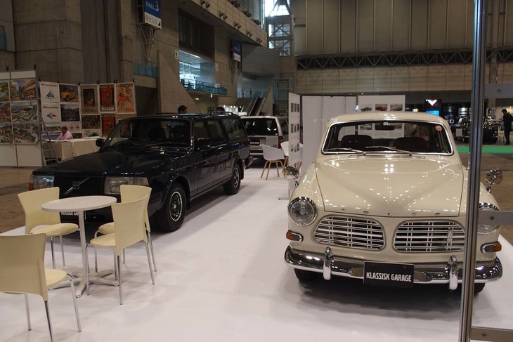 クラシックガレージブースの様子。