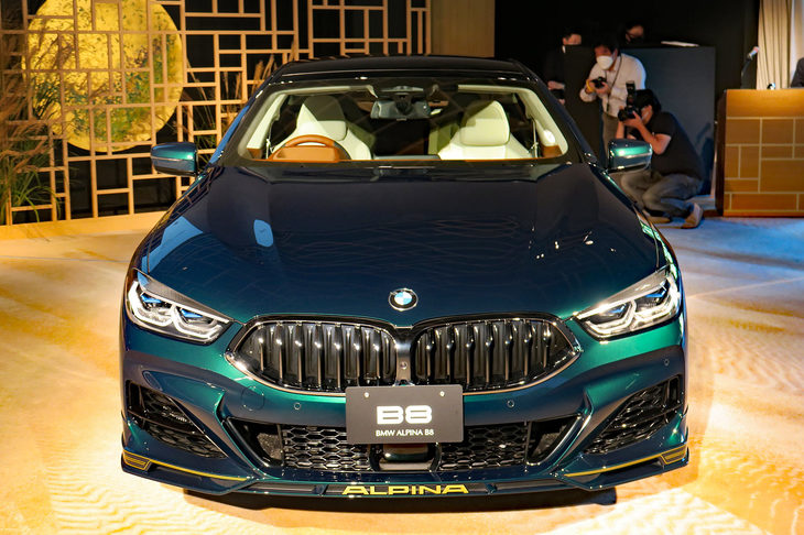 BMWアルピナB8グランクーペ（フロントマスク）