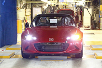 マツダ、新型ロードスターの生産を開始