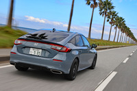 先代ではセダンとハッチバックの2つのボディータイプが用意されていた「シビック」だが、新型ではハッチバックだけが日本に導入される。