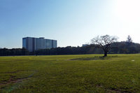 現在の東京都武蔵野市八幡町から緑町にかけての地域に存在した中島飛行機武蔵野製作所。約5万人の従業員が働いていたという敷地面積56万平方メートルの工場跡地は、今日では公園や集合住宅、高齢者総合センターなどに使われており、また周辺には、工場から延びる鉄道跡を利用した遊歩道も整理されている。