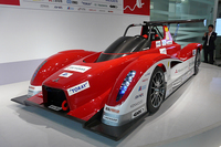 2013年の参戦車両「MiEV EvolutionII」は、最高出力400kW、最大トルク800Nmの怪力の持ち主。0-100km/h加速は3秒以内でこなす。