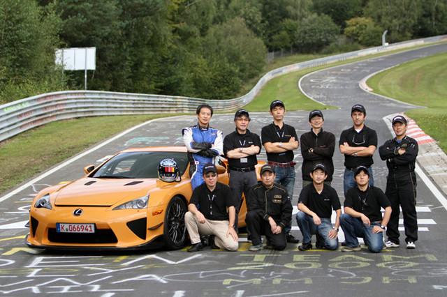 Lfa スペシャル版 ニュルを7分14秒64で走破 ニュース Webcg