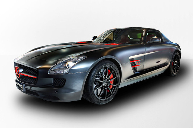 メルセデスSLS AMGに“黒×赤”の特別仕様車 【ニュース】 - webCG