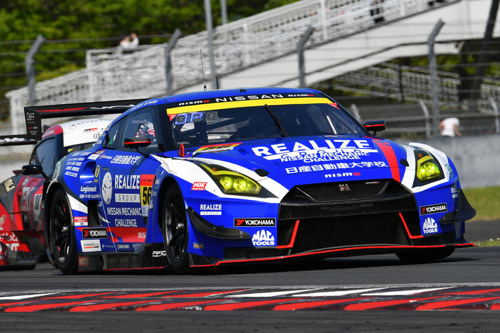 GT300クラスでは、No.56 リアライズ日産メカニックチャレンジ GT-Rがポール・トゥ・ウィンをきめた。