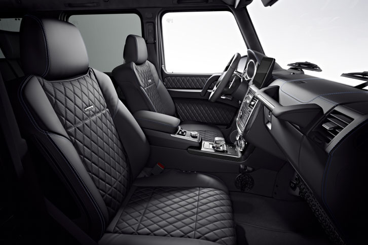 限定15台のブラックのインテリア。