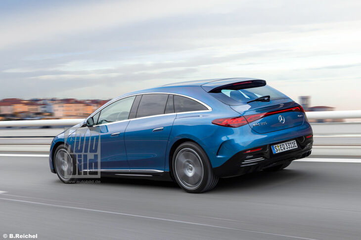 メルセデス・ベンツEQEシューティングブレーク：市場投入は2024年。「EQE」ベースのエステートが考えられる。電動セダンと同じテクノロジーを搭載する。