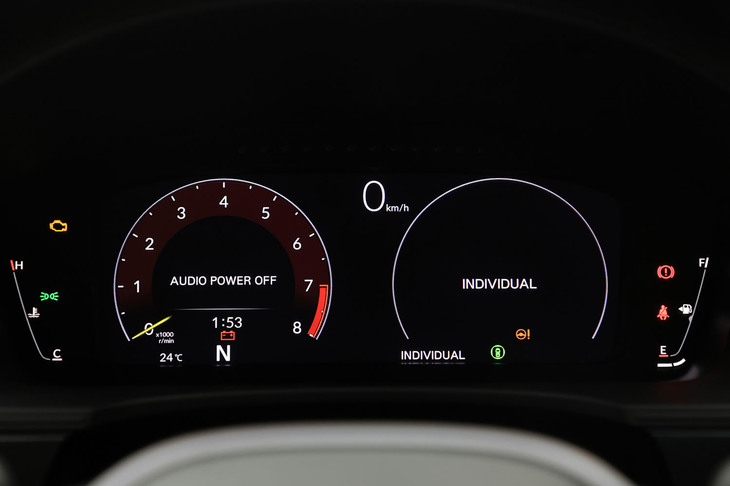 ホンダ・シビック タイプR（液晶メーター）