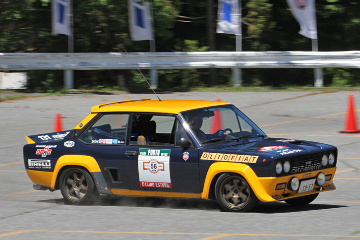 1977年、78年、80年とWRCでメイクスタイトルを3度獲得した「フィアット131アバルト ラリー」。