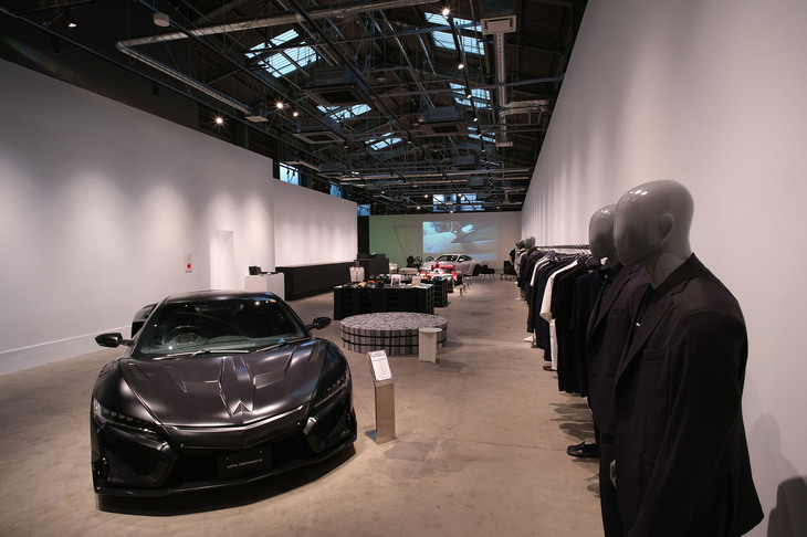 2023年5月12日、東京・新木場にオープンする「ARTA」初のコンセプトストア「ARTA MECHANICS & INSPIRATIONS」の店内。