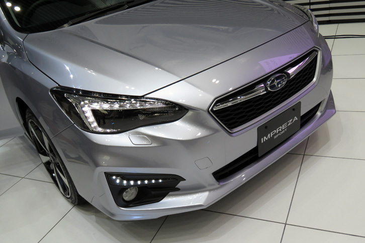 スバル・インプレッサ スポーツ（フロントマスク）