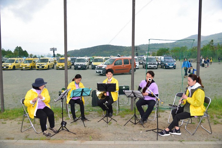 今回は、さまざまなコンテンツを会場全体で展開。オーケストラの楽団員による美しい調べを会場のあちこちで楽しむことができた。