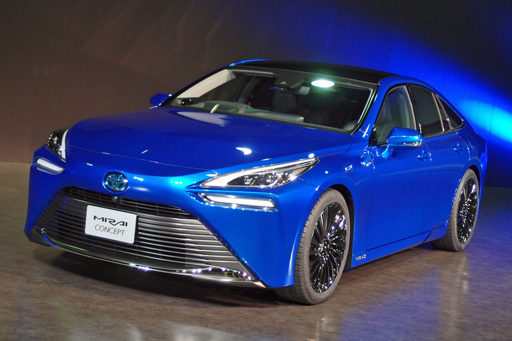 新型「トヨタ・ミライ」は2020年末の発売が予定されている。