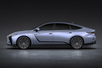 ボディーサイズは先代モデルから大幅にアップ。全長は5.1mオーバーとなった。