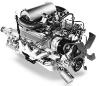 ビュイックが開発した総アルミ合金製の3.5リッターV8 OHVエンジン。これは英ローバーに売却されて以降のもので、英国製らしくキャブレターはSUツインを備え、最高出力160.5PS、最大トルク28.98kgf・m（いずれもDIN）を発生した。