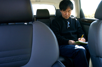 自動車ジャーナリストの森口将之氏
	 