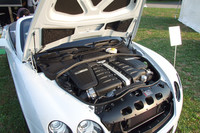 ボンネットの下には、クローズドボディ版と同じ、630psのW12ツインターボユニットが納まる。