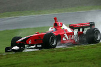 優勝した本山の走り。