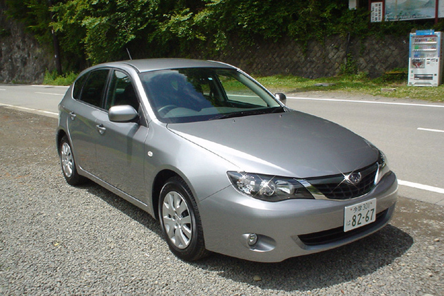 ハッチバックのみで発売開始！　の3代目「インプレッサ」。