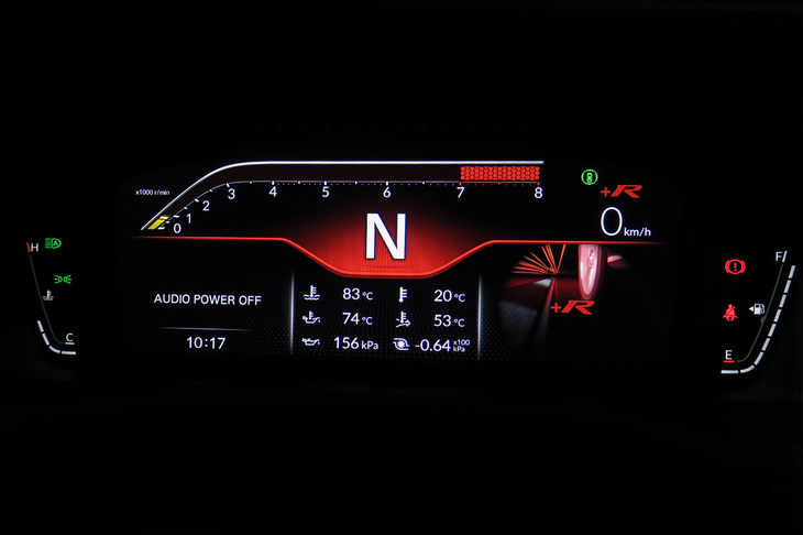 ホンダ・シビック タイプR（液晶メーター）