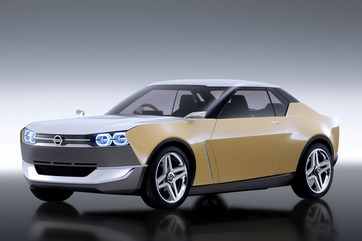 日産が2013年に発表したコンセプトモデル「IDx」。1967年登場の3代目「ブルーバード（510）」がモチーフとされた。