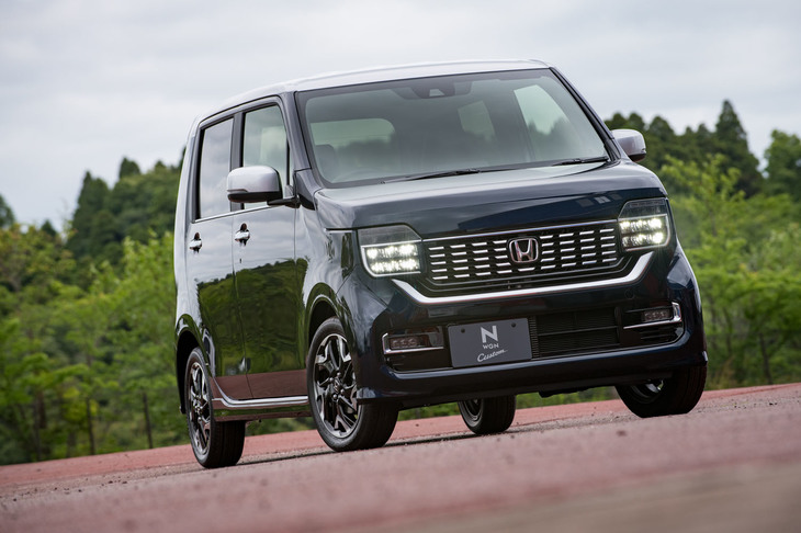 ホンダN-WGNカスタム L・ターボ Honda SENSING（エクステリア）