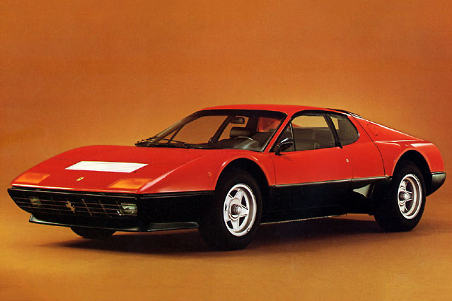 レオナルド・フィオラバンティは、車種によって、時代によって、クルマのテイストを大きく変えた。写真は1976年登場の「512BB」。1971年に発表された（デリバリー開始は1973年）「365GT4/BB」の改良モデルだ。