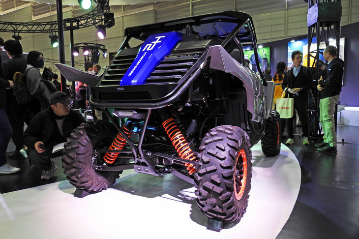 ヤマハYXZ1000R（水素エンジン搭載）