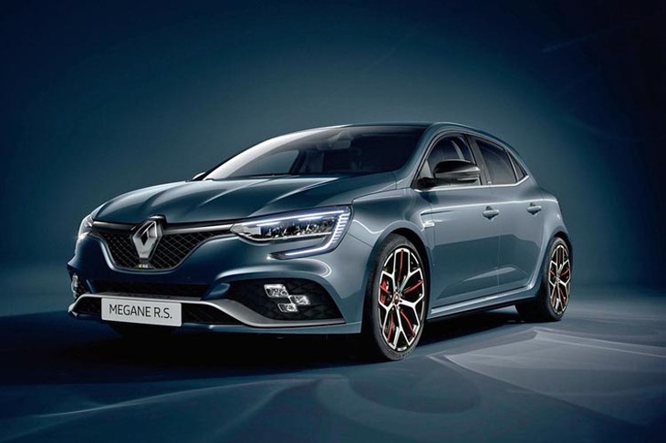 東京オートサロン2023の会場には、「ルノー・メガーヌR.S.トロフィー」の限定車が出展される。（写真はベースモデルのメガーヌR.S.トロフィー）