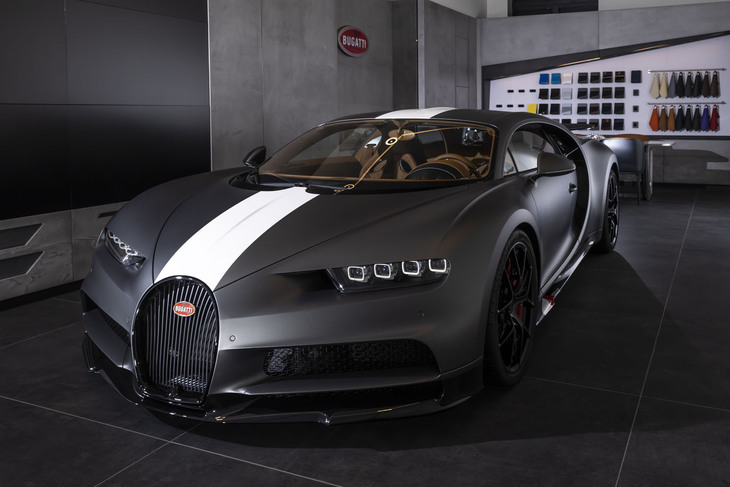 ブガッティ・シロン スポーツ“レ・レジェンド・デュ・シエル”（エクステリア）