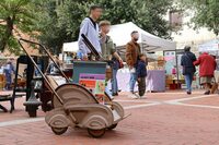 往年のベビーカー。ストリームラインが泣かせる。