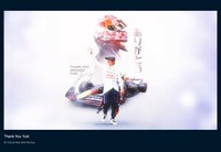 2026年シーズンのドライバーラインナップを発表したレッドブル・レーシングのオフィシャルサイトには、「Thank You Yuki」の言葉を添えた角田裕毅のイメージ（写真）が表示されている。