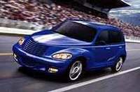 ステッカーでキメた「クライスラーPTクルーザー」特別仕様車