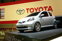 トヨタのコンパクトモデル「AYGO」