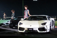 ランボルギーニ・アヴェンタドール日本初公開の画像