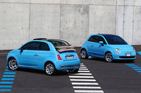 新エンジンは、今秋からお目見え。「フィアット500」とそのオープンモデル「500C」（写真左）に搭載される。