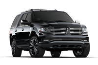 「タキシードブラック」の「リンカーン・ナビゲーター」。
    